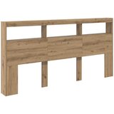  Uzglavlje Umjetnički hrast 200 x 17 x 102 cm Konstruirano drvo | shoptok.hr