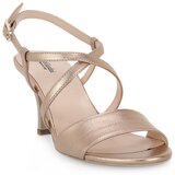 Nero Giardini Sandali & Odprti čevlji NERO GIARDINI 434 LAMINATO SANDALO Bež Cene