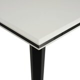 Modern Living raztegljiva miza kobe, bela, 160-200x90 | Shoptok.si