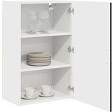 vidaXL Stenska kuhinjska omarica Črna 50 x 31 x 80 cm Konstruiran les | Shoptok.si