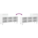 vidaXL Omarica za čevlje bela 102x36x60 cm inženirski les | Shoptok.si