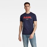 G-star T-shirt - RAW. Slim R T Blue Cene