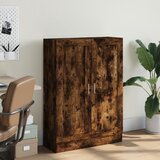 Ormarić za knjige boja dimljenog hrasta 82,5x30,5x115 cm drveni | shoptok.hr