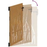  Vrtna vrata 100x150 cm Corten čelik dizajn trave | shoptok.hr