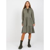 Fresh Made Dress-D10027C30287A3-khaki | Shoptok.si