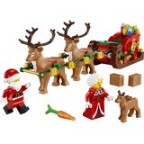 Lego LEGO® Iconic - Božična pustolovščina na Božičkovih saneh (40866) Cene