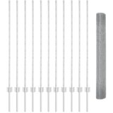  Zavarena žičana ograda s postom 25 x 1,2 m Srebrna Mreža | Shoptok.si
