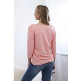 Kesi Women’s blouse with a boat neckline peach | shoptok.hr