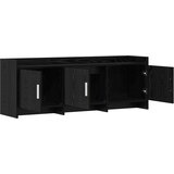 TV ormar 130 x 33 x 47 cm Crni hrast Konstruirano drvo | Eponuda.com