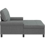  Ležaljka s jastukom Tamno siva 91 x 157 x 91 cm tkanina | shoptok.hr