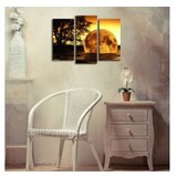 Wallity 3PATDACT-26 multicolor decorative led lighted canvas painting (3 pieces) | ePonuda.com