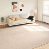  Tepih Print Krema 400 × 300 cm Poliester i PVC - Krema 300 x 400 cm | shoptok.hr