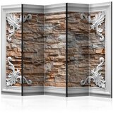  Paravan u 5 dijelova - Brick in the Frame (Brown) II [Room Dividers] 225x172 Cijene