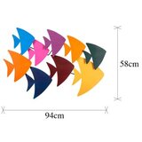 Wallity Cırgısın multicolor decorative metal wall accessory | Eponuda.com