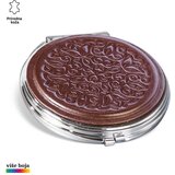 PRINC LEATHER Ogledalce, Braon Cene