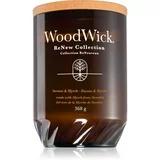 WoodWick Incense & Myrrh dišeča sveča 368 g