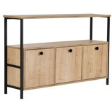 Hanah home Stranska mizica v hrastovem dekorju v svetli naravni barvi 29,5x120 cm Solace – | Shoptok.si