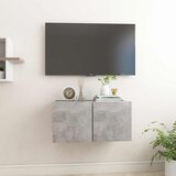 Viseći TV ormarić siva boja betona 60 x 30 x 30 cm Cene