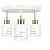 SPOT svetiljka ELEN 3xE27/35W/230V bela/zlatna | Eponuda.com