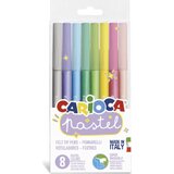 Carioca Pastel Felt Tip Pens - 8 kos. | Shoptok.si