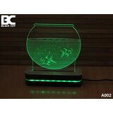 Black Cut 3D Lampa jednobojna - Akvarijum ( A002 ) Cene