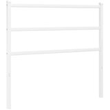  Metalno uzglavlje bijelo 107 cm | shoptok.hr