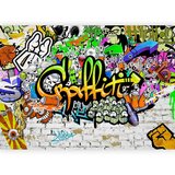 Artgeist Fototapeta Graffiti On The Wall, 300x210cm | Shoptok.si