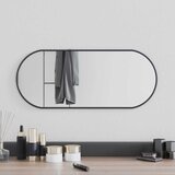 Zidno ogledalo crna 60x25 cm ovalno | Eponuda.ba