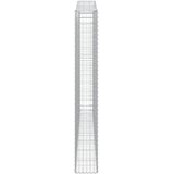  Gabionska košara s lukom 400x30x220/240 cm pocinčano željezo | shoptok.hr