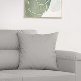  Ukrasni jastuci 2 kom svjetlosivi 40 x 40 cm od mikrovlakana | Eponuda.com