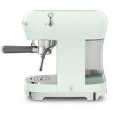 Smeg ECF02PGEU Espresso-Kaficikaps, za 50-ih stil, pastelno zeleni, rucka kavu | shoptok.hr