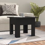 The Living Store Klubska mizica črna 55x55x42 cm iverna plošča - Klubska Mizica, (21574854) | Shoptok.si