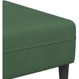  Tkaninska sofa s jastukom Tamnozelena Baršunasta tkanina | shoptok.hr