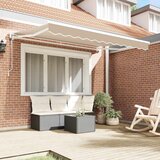  Okvir tende Bež 350 x 200 cm Poliester s PU premazom | shoptok.hr