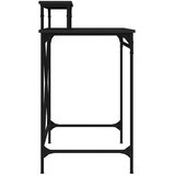  Radni stol crni 80 x 50 x 90 cm konstruirano drvo i željezo | shoptok.hr