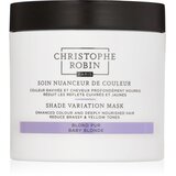 Christophe Robin Shade Variation Mask Baby Blond regeneracijska maska za nevtralizacijo rumenih odtenkov 250 ml Cene