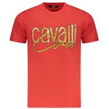 Cavalli Class Muška Majica Kratkih Rukava Crvena | shoptok.hr