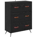  Komoda Crni Hrast 69 5 x 34 x 90 cm Konstrukcijsko drvo - Crni hrast | shoptok.hr