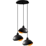 Opviq lights Crna viseća svjetiljka s metalnim sjenilom ø 50 cm Sivani – Cijene