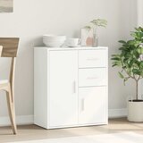  Komoda bijela 60 x 31 x 70 cm od konstruiranog drva | Eponuda.com