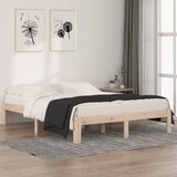Maison Chic Posteljni okvir - Dvoposteljna postelja - Zakonska postelja trden les 150x200 cm-J15462, (21759117) | Shoptok.si