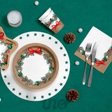 Homéa Prtički v kompletu 20 ks 33x33 cm Christmas Bow – | Shoptok.si