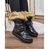 Resti Black slip-on boots a'la snow boots for women Gomllo | Shoptok.si