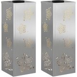  Solarna LED svjetlost za stazu 2 pcs Nehrđajući čelik | shoptok.hr