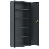 Ormarić za spise antracit 90 x 40 x 200 cm čelični | shoptok.hr
