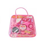  Girls Beauty Kit Hair Accessories Set Realistic Hairdryer In A Bag | shoptok.hr