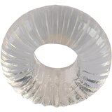 Pulselock Cocktura - rebrasti TPE prsten za penis (prozirni) - 19 mm | shoptok.hr