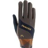 Roeckl Jahalne rokavice "MARTINGAL", dark mocha - 8.5 Cene
