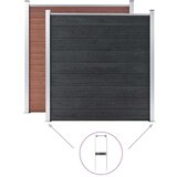  Šiljci za tlo za WPC ogradu 2 kom čelični 40 cm | shoptok.hr