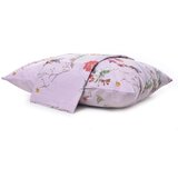 Family posteljina pamuk Lara Collection 3DB cvijeće lila | shoptok.hr